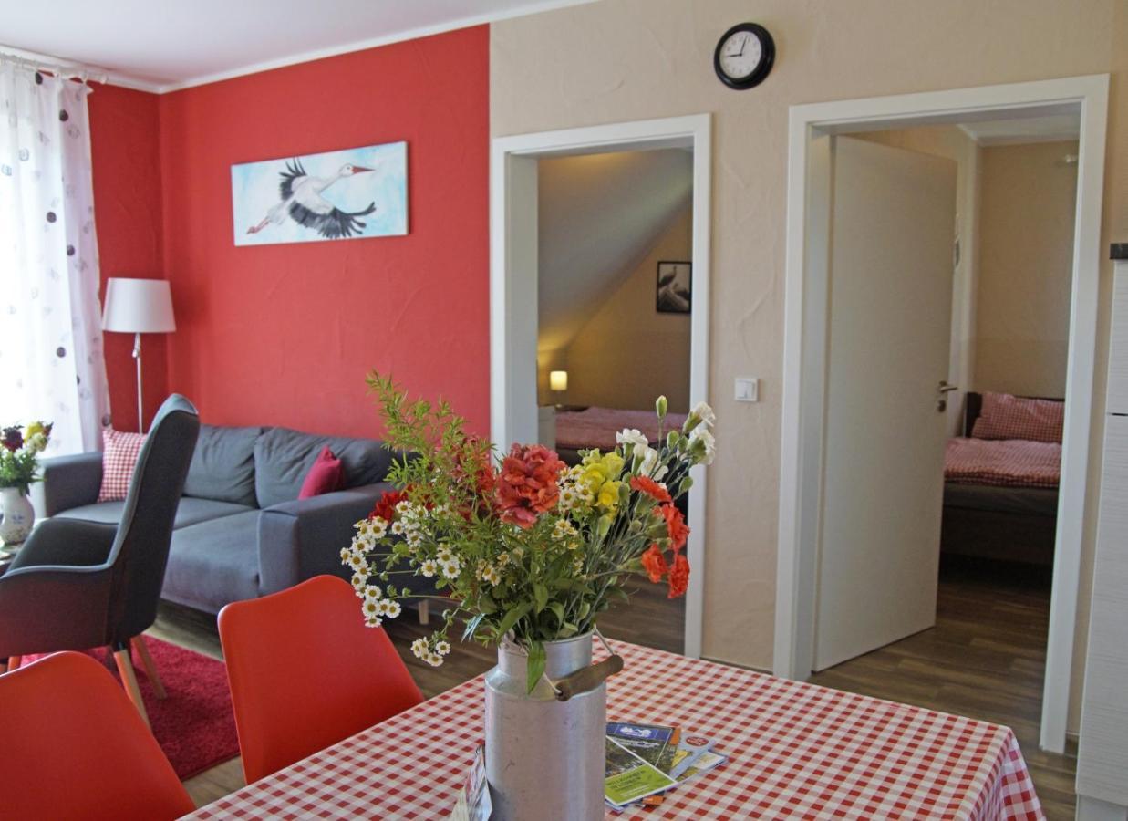 Ferienwohnungen Am Roten Nil Lübben Esterno foto